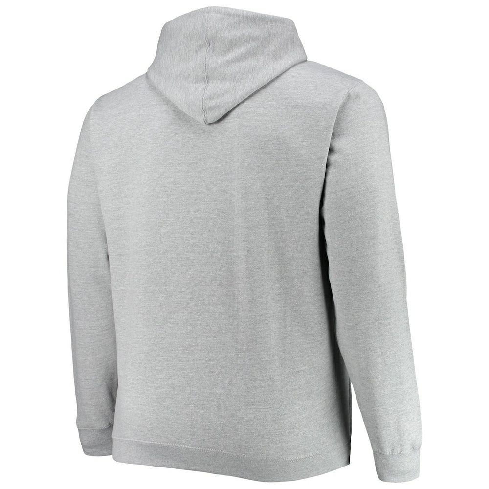 Heathered Gray Brooklyn Nets Big & Tall Heart & Soul Pullover Hoodie | NBA