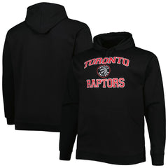 Black Toronto Raptors Big & Tall Heart & Soul Pullover Hoodie | NBA