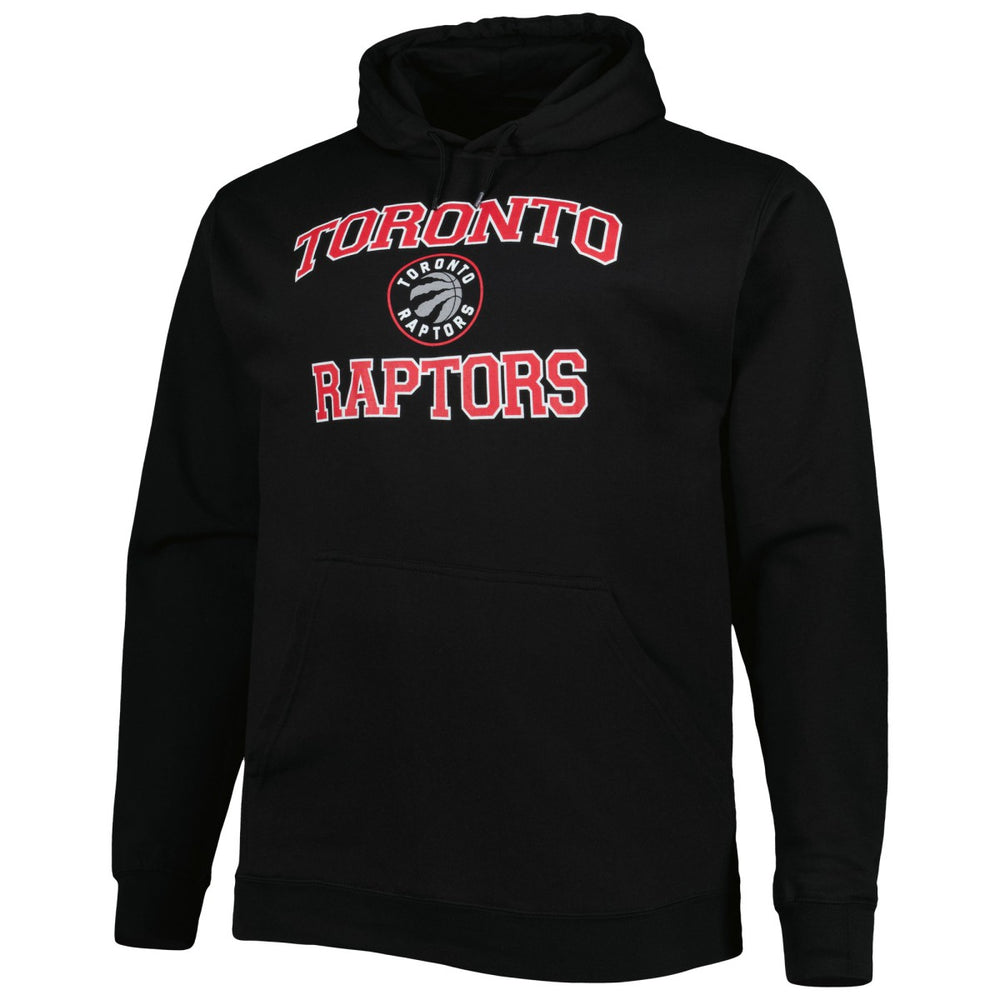 Black Toronto Raptors Big & Tall Heart & Soul Pullover Hoodie | NBA