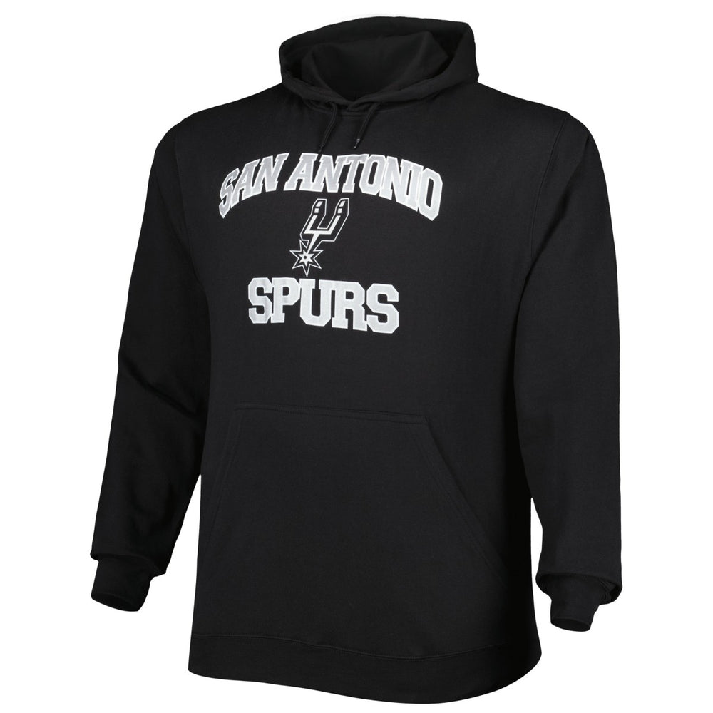 Black San Antonio Spurs Big & Tall Heart & Soul Pullover Hoodie | NBA