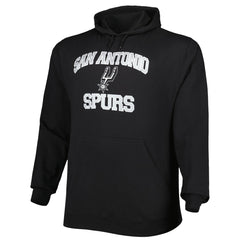 Black San Antonio Spurs Big & Tall Heart & Soul Pullover Hoodie | NBA