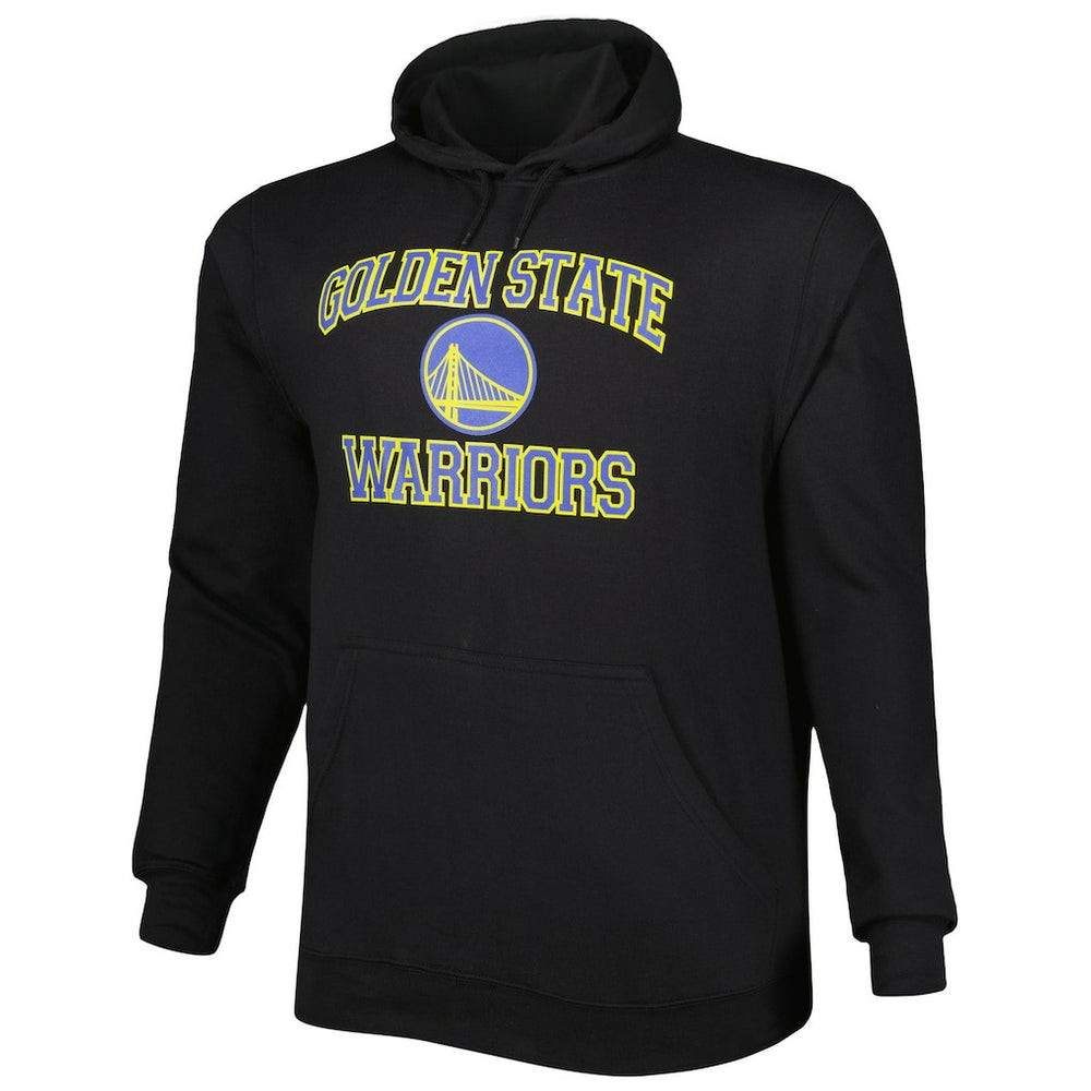 Black Golden State Warriors Big & Tall Heart & Soul Pullover Hoodie sale | NBA