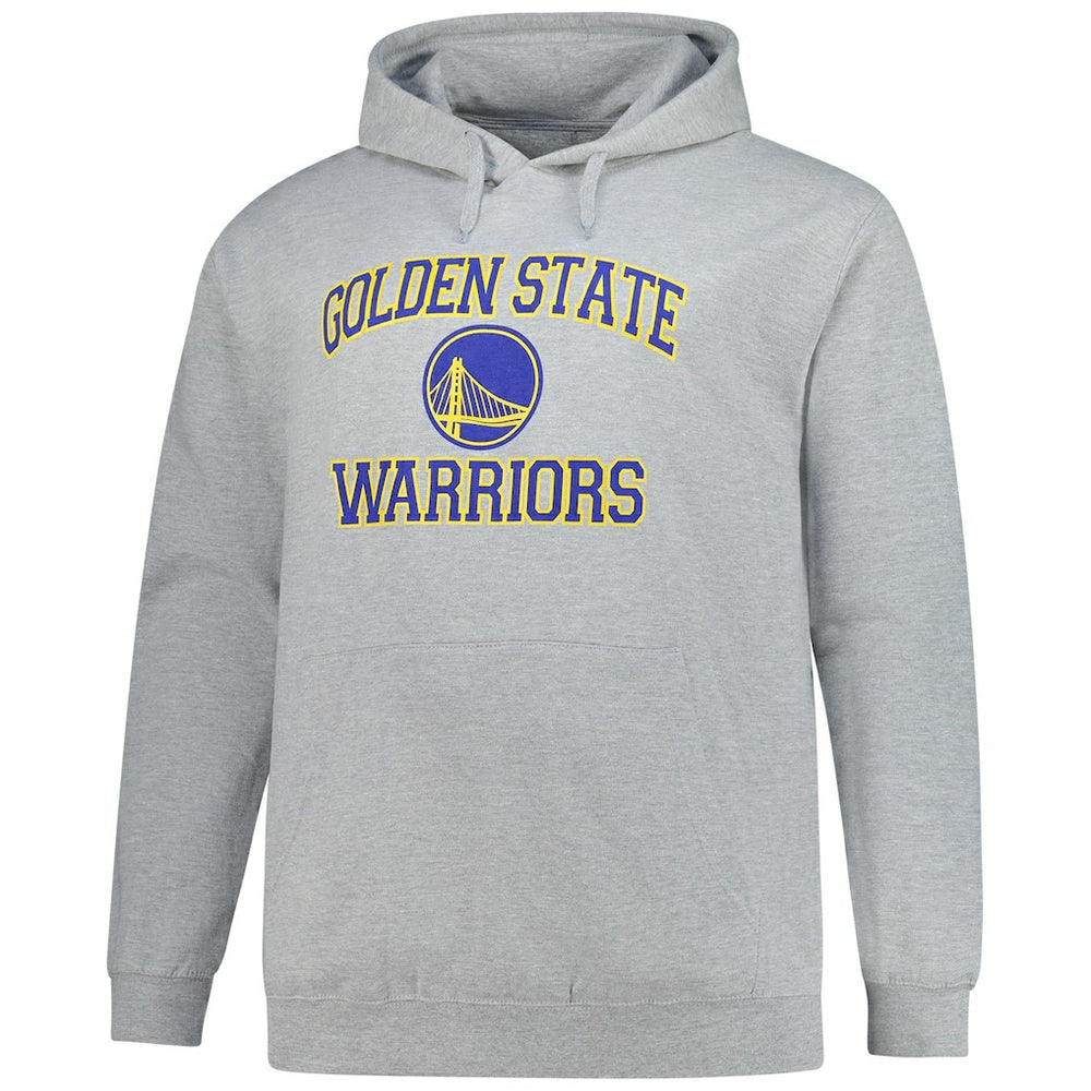 Heathered Gray Golden State Warriors Big & Tall Heart & Soul Pullover Hoodie sale | NBA