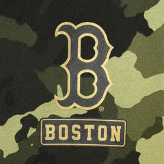 Boston Red Sox New Era Women's 2022 MLB Armed Forces Day Camo Full-Zip Hoodie - MLB Hoodies
