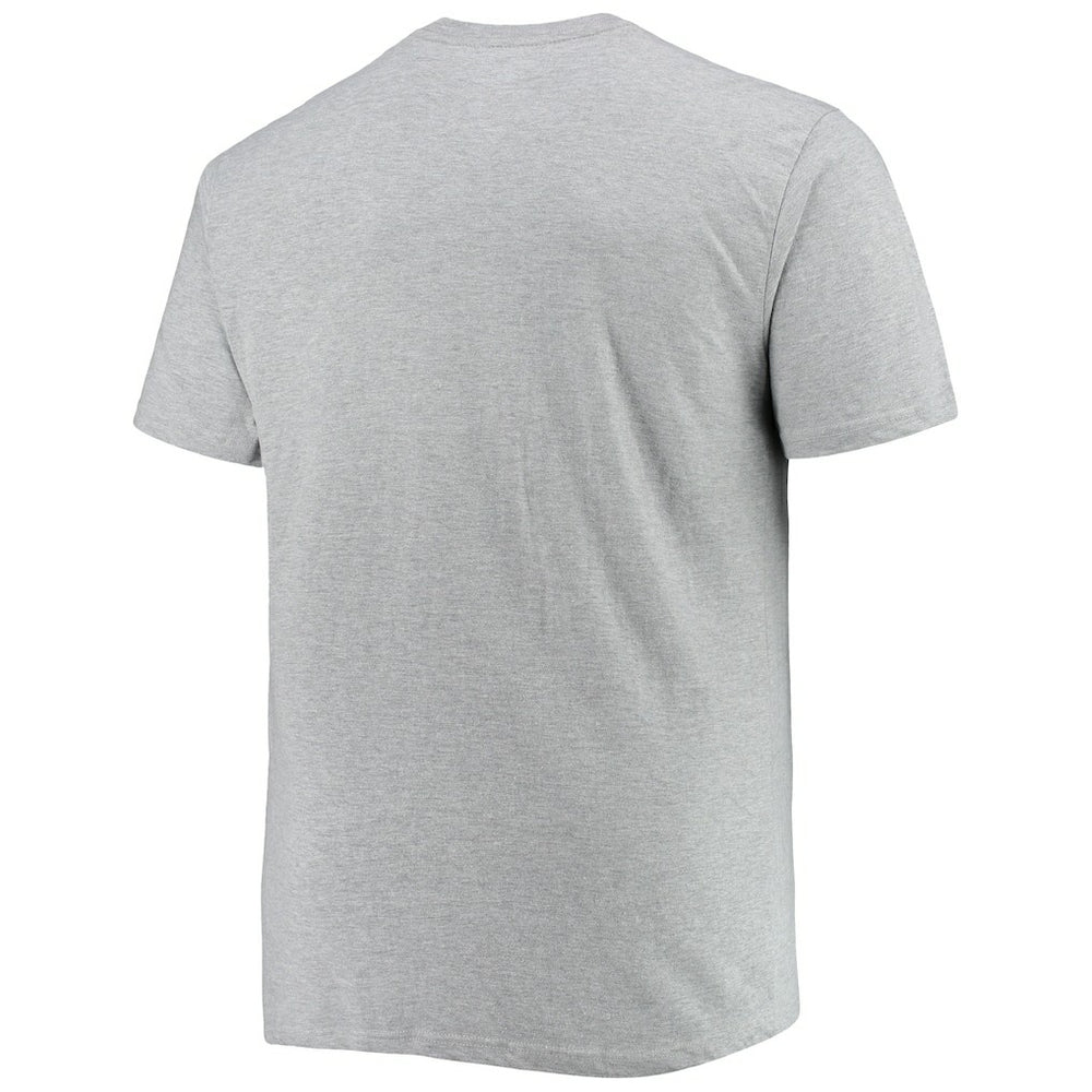 Heathered Gray Philadelphia 76ers Big & Tall Heart & Soul T-Shirt | NBA