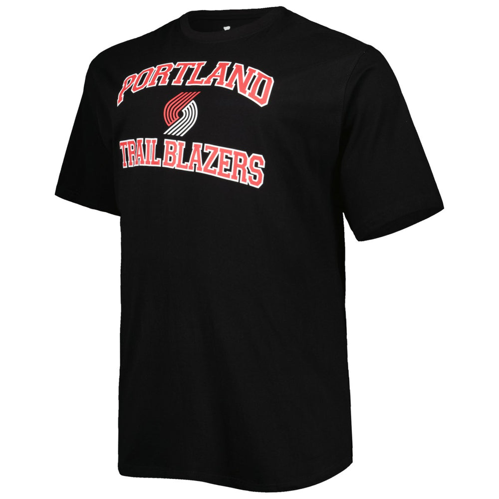 Black Portland Trail Blazers Big & Tall Heart & Soul T-Shirt | NBA