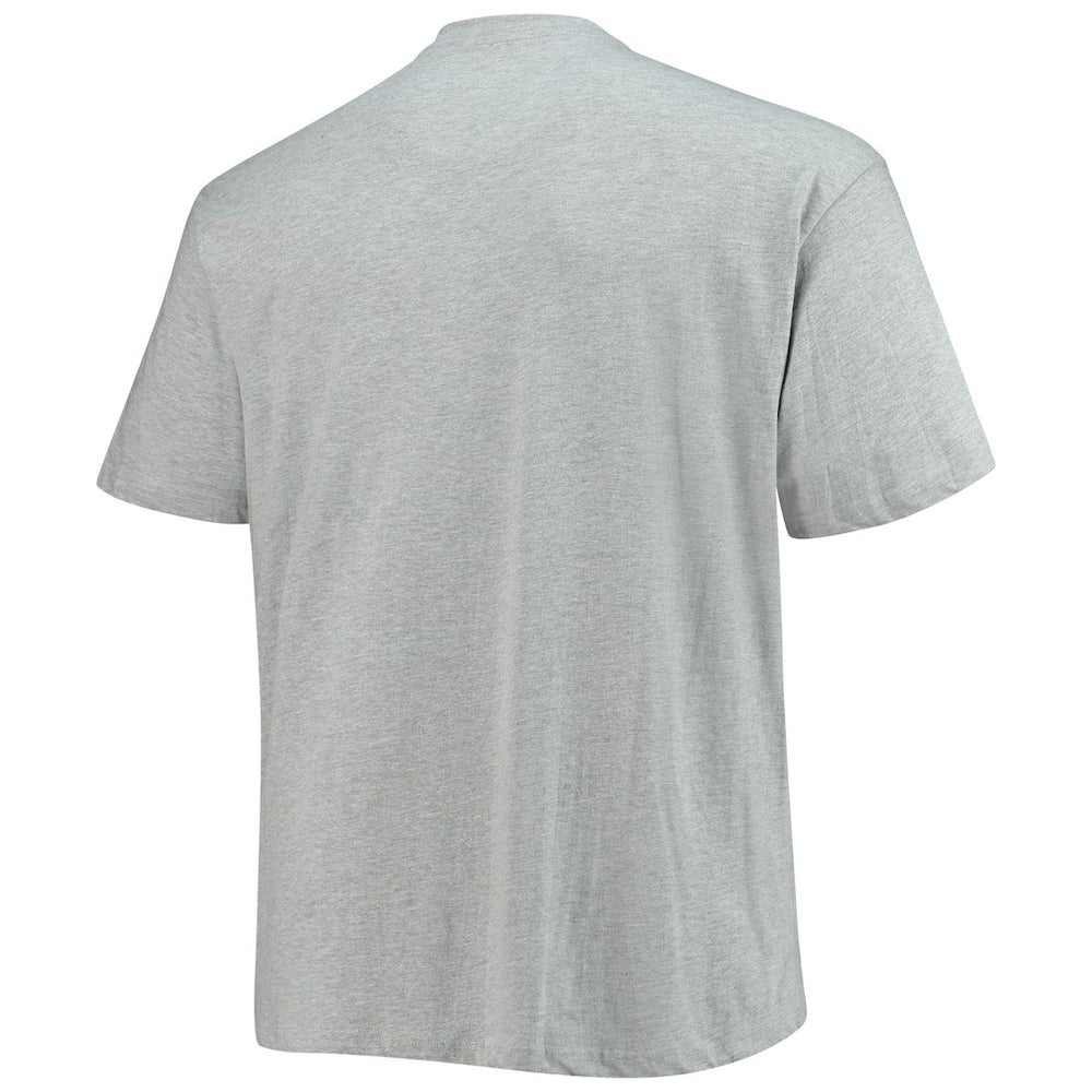 Heathered Gray Atlanta Hawks Big & Tall Heart & Soul T-Shirt | NBA
