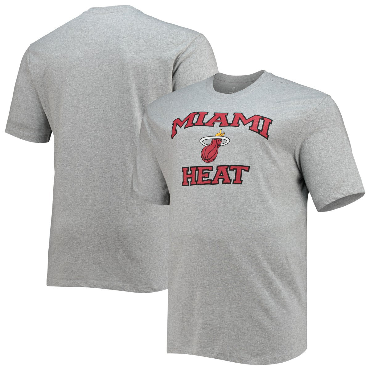 Heathered Gray Miami Heat Big & Tall Heart & Soul T-Shirt | NBA