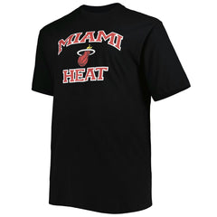Black Miami Heat Big & Tall Heart & Soul T-Shirt | NBA