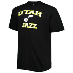 Black Utah Jazz Big & Tall Heart & Soul T-Shirt | NBA
