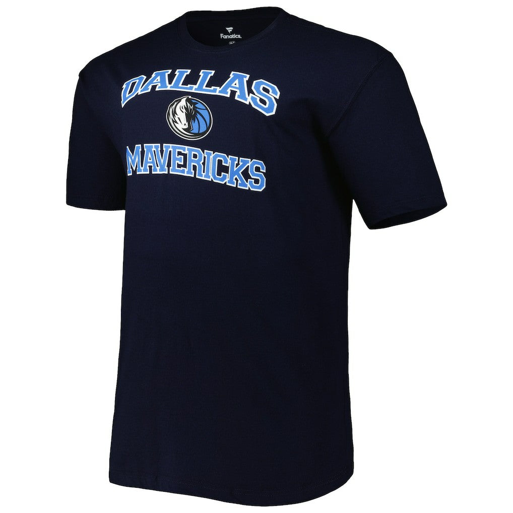 Navy Dallas Mavericks Big & Tall Heart & Soul T-Shirt sale | NBA