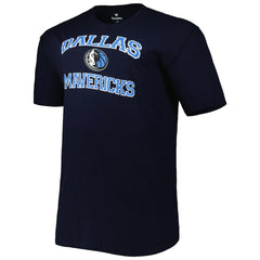 Navy Dallas Mavericks Big & Tall Heart & Soul T-Shirt sale | NBA