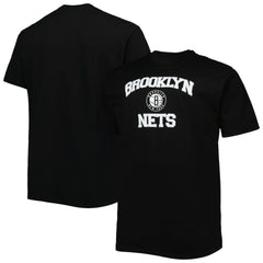 Black Brooklyn Nets Big & Tall Heart & Soul T-Shirt | NBA