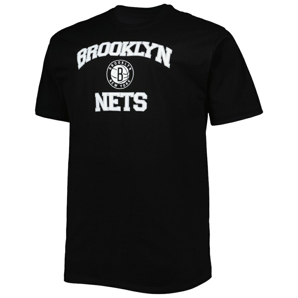 Black Brooklyn Nets Big & Tall Heart & Soul T-Shirt | NBA