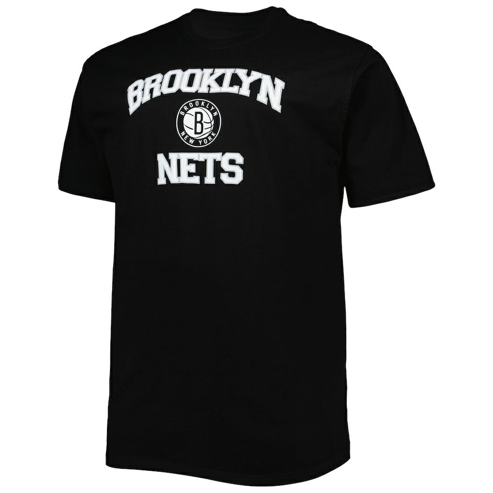 Black Brooklyn Nets Big & Tall Heart & Soul T-Shirt | NBA