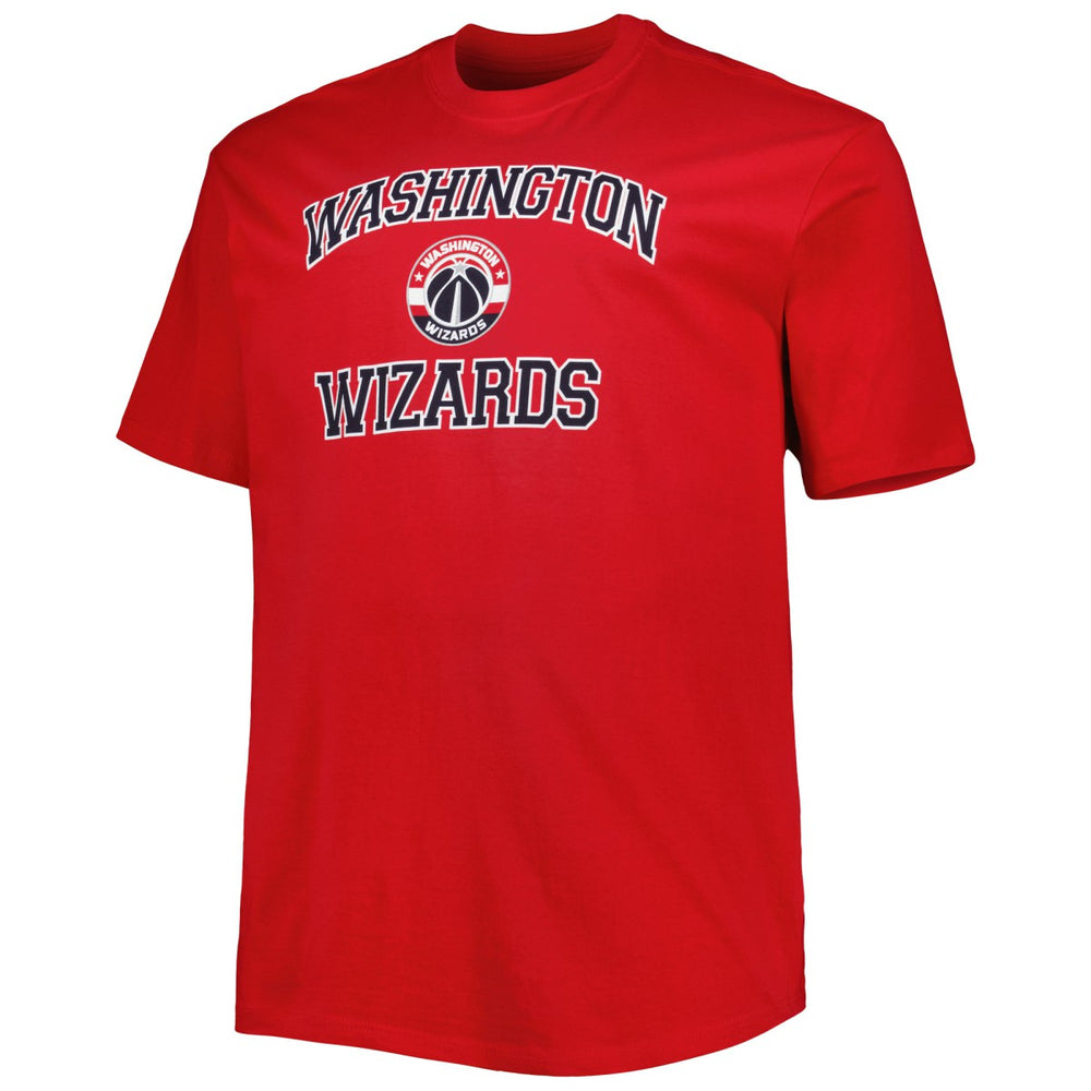 Red Washington Wizards Big & Tall Heart & Soul T-Shirt | NBA