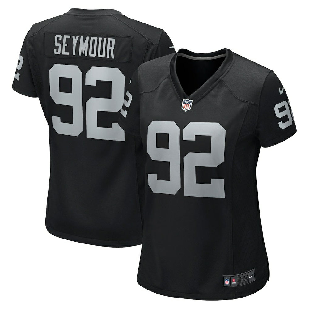 Las Vegas Raiders Richard Seymour  Women's Retired Player Game Jersey | NFL Discount