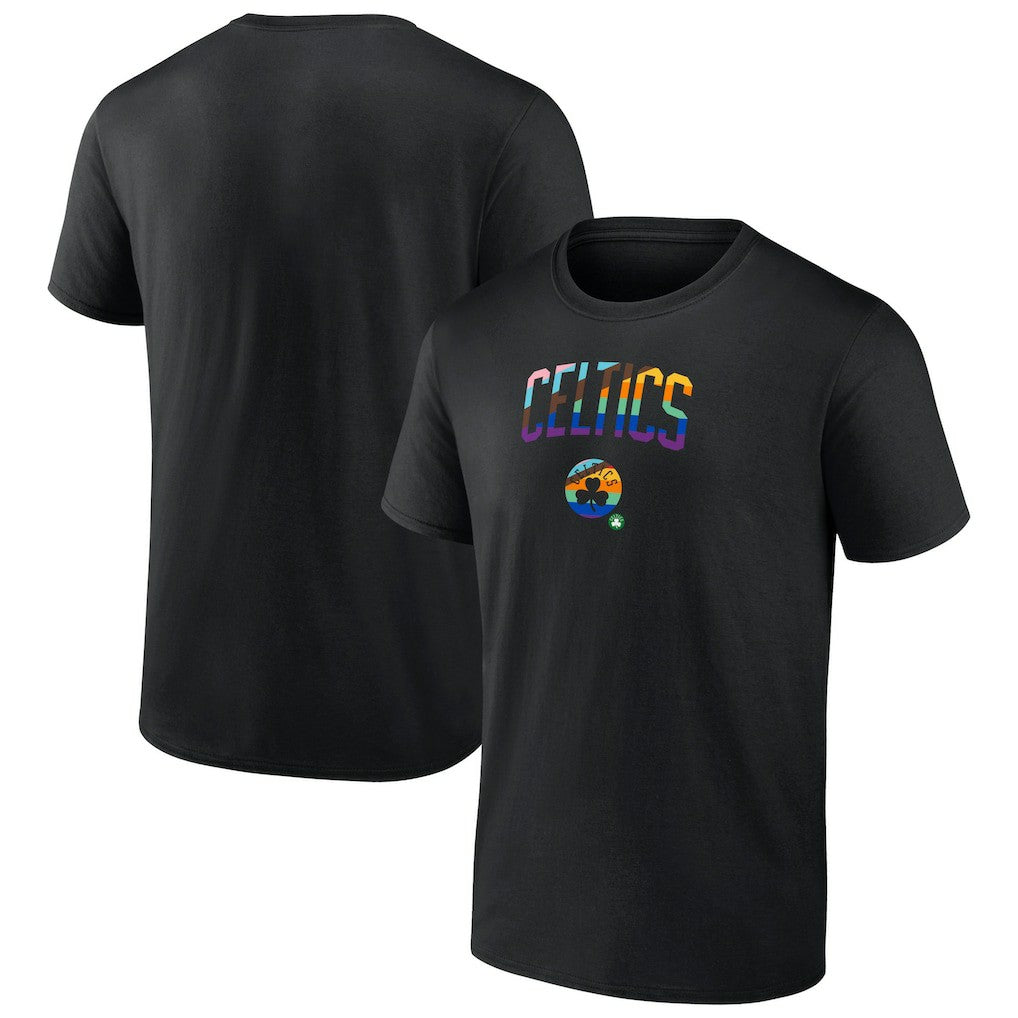 Black Boston Celtics Logo Pride T-Shirt | NBA