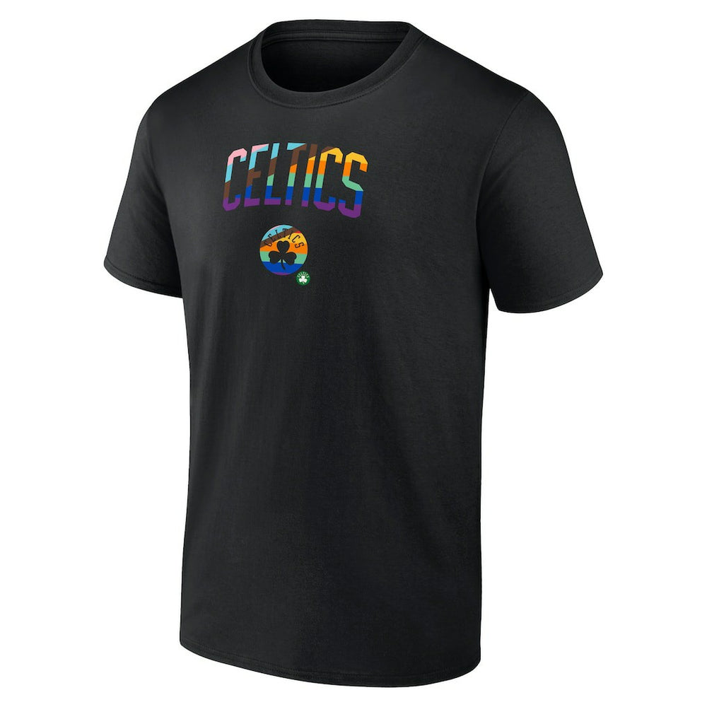 Black Boston Celtics Logo Pride T-Shirt | NBA