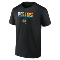 Black Dallas Mavericks Pride T-Shirt sale | NBA