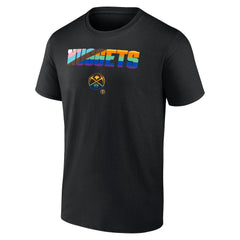 Black Denver Nuggets Pride T-Shirt sale | NBA