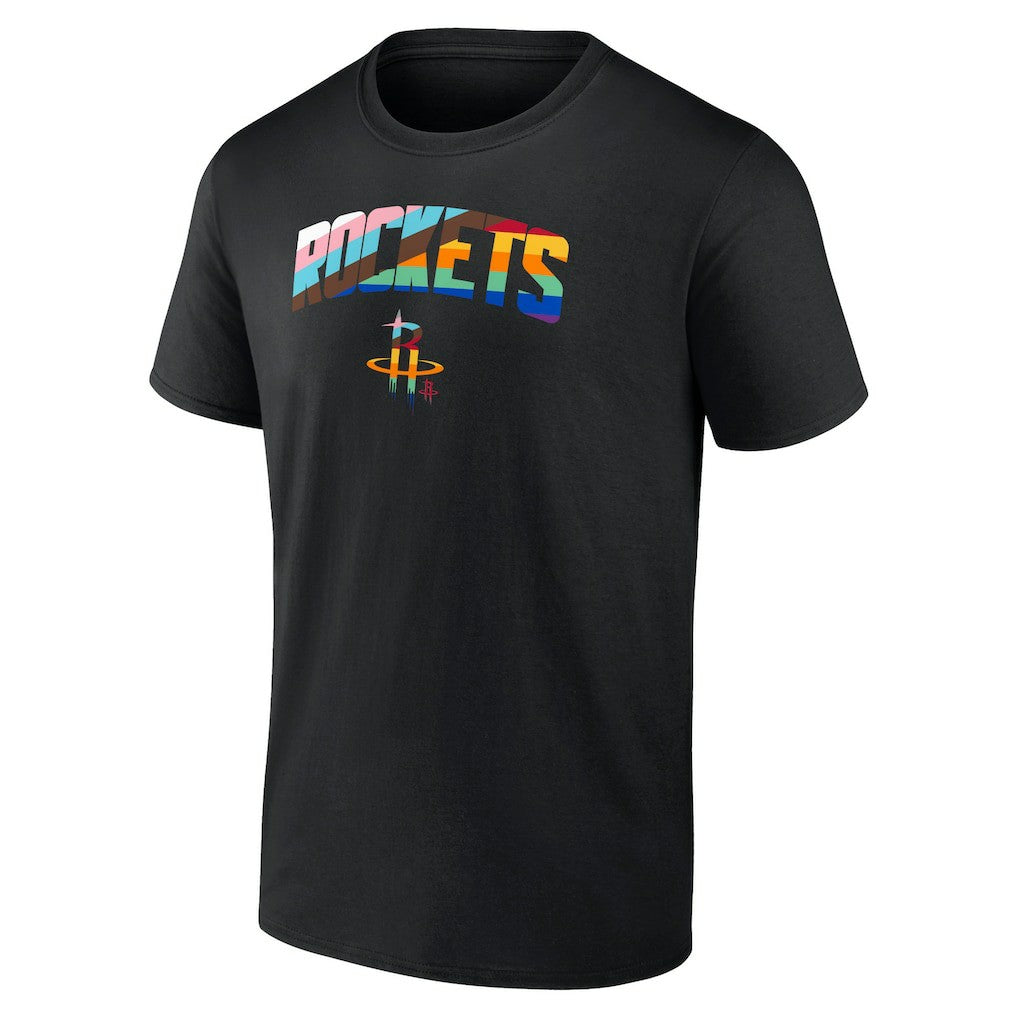 Black Houston Rockets Pride T-Shirt | NBA