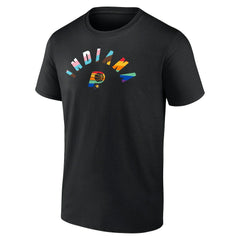 Black Indiana Pacers Pride T-Shirt | NBA