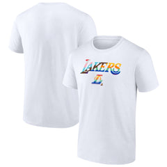 White Los Angeles Lakers Pride T-Shirt | NBA