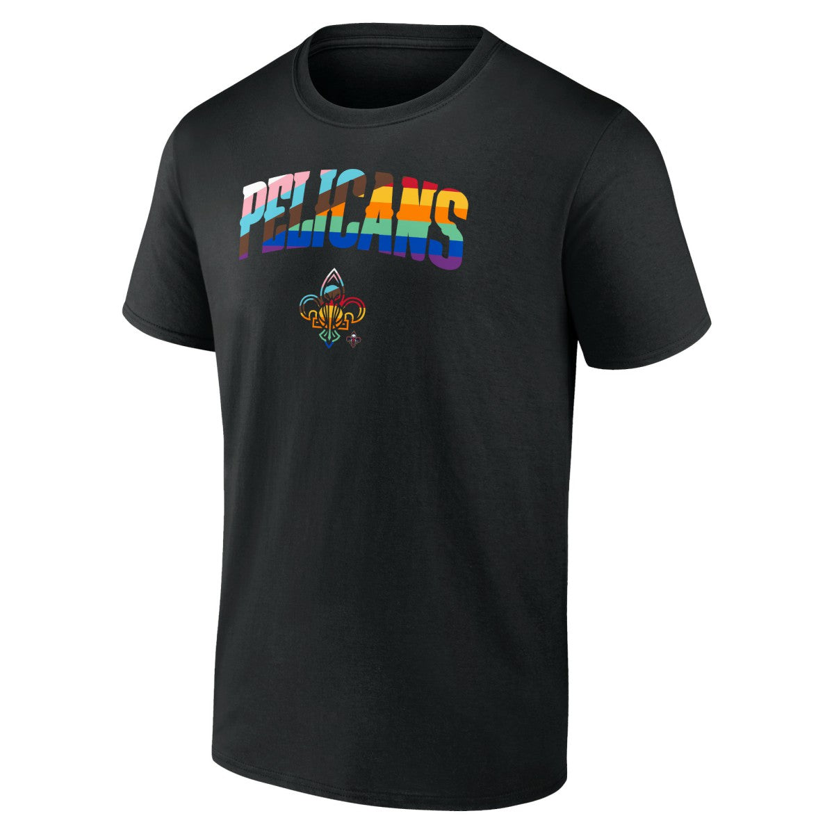 Black New Orleans Pelicans Logo Pride T-Shirt | NBA