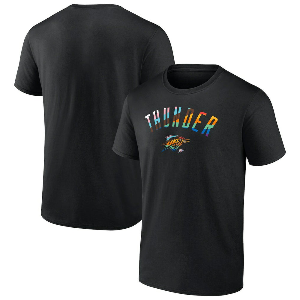 Black Oklahoma City Thunder Pride T-Shirt | NBA
