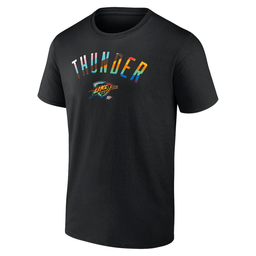 Black Oklahoma City Thunder Pride T-Shirt | NBA