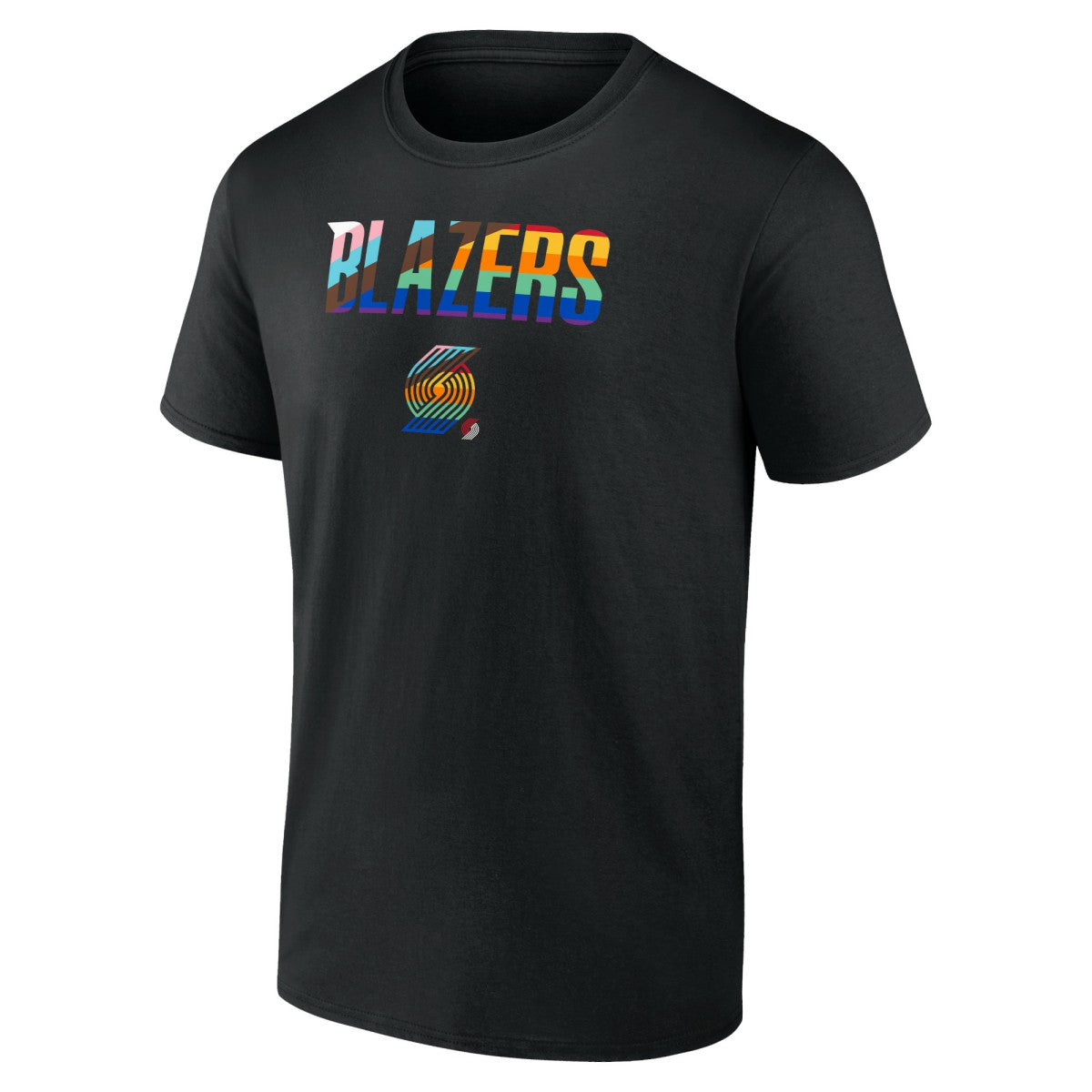 Black Portland Trail Blazers Pride T-Shirt | NBA