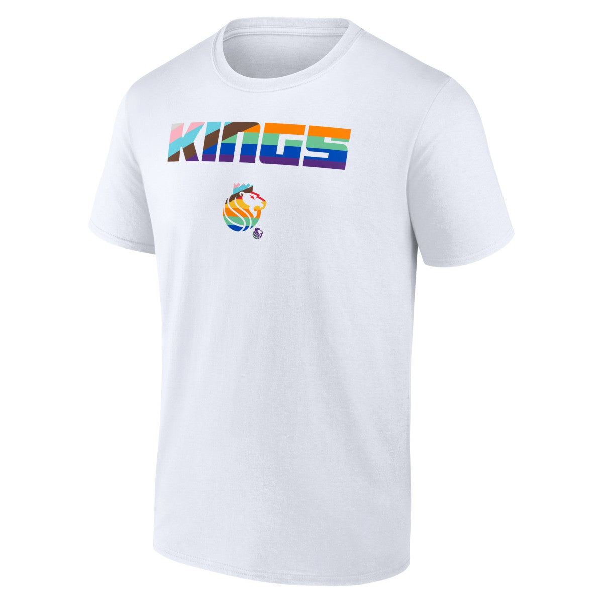 White Sacramento Kings Pride T-Shirt | NBA