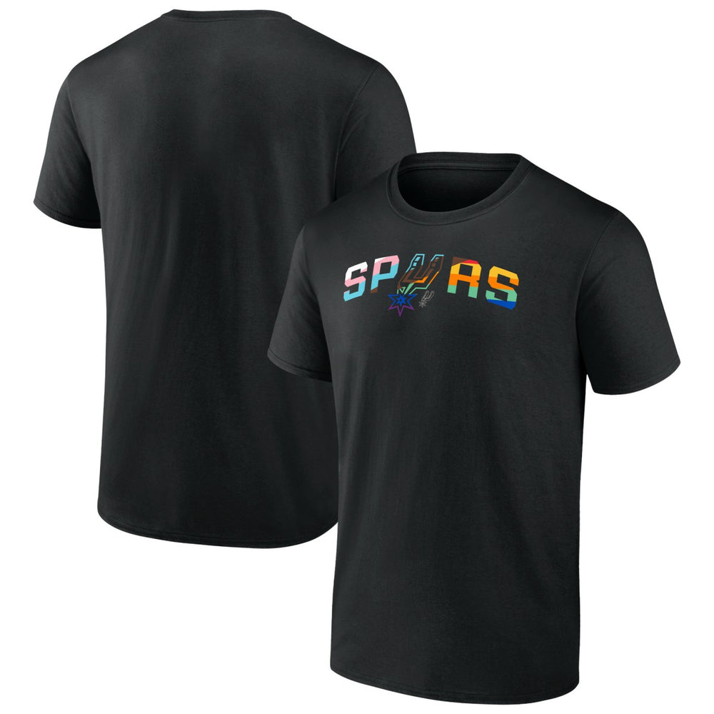 Black San Antonio Spurs Pride T-Shirt | NBA