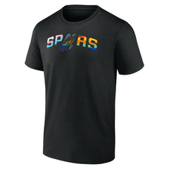 Black San Antonio Spurs Pride T-Shirt | NBA