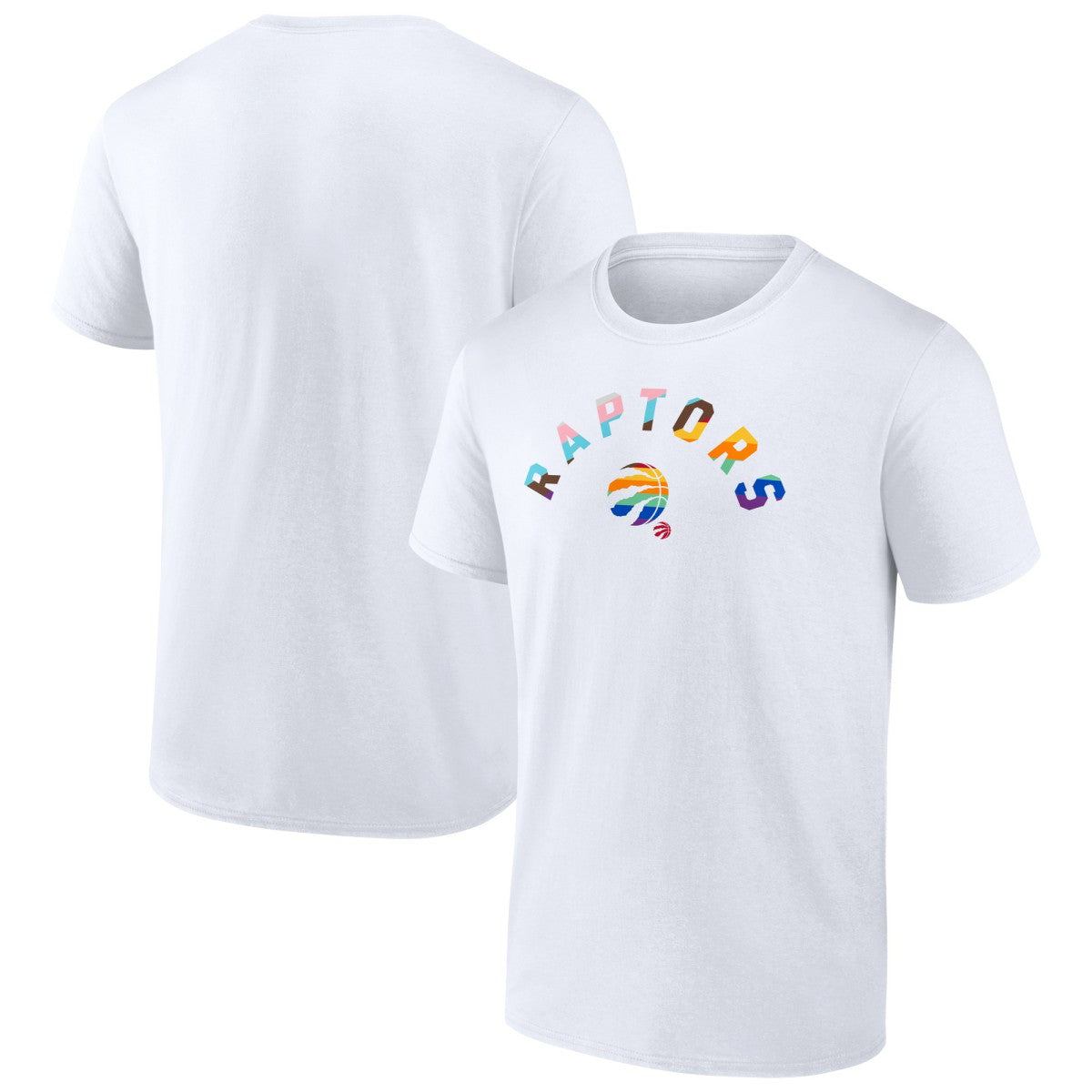 White Toronto Raptors Pride T-Shirt | NBA