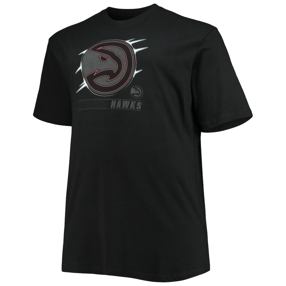 Black Atlanta Hawks Big & Tall Pop T-Shirt | NBA