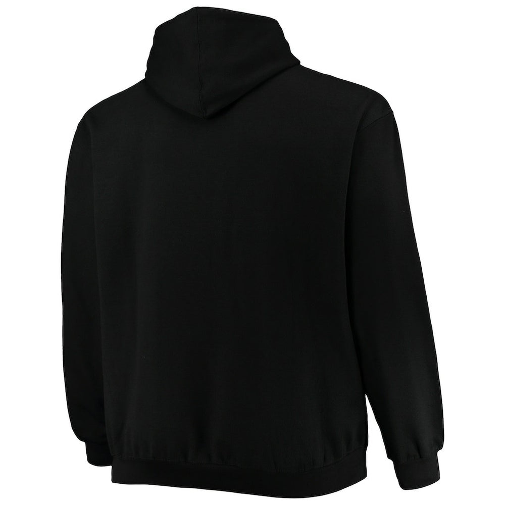 Black Brooklyn Nets Big & Tall Pop Pullover Hoodie | NBA