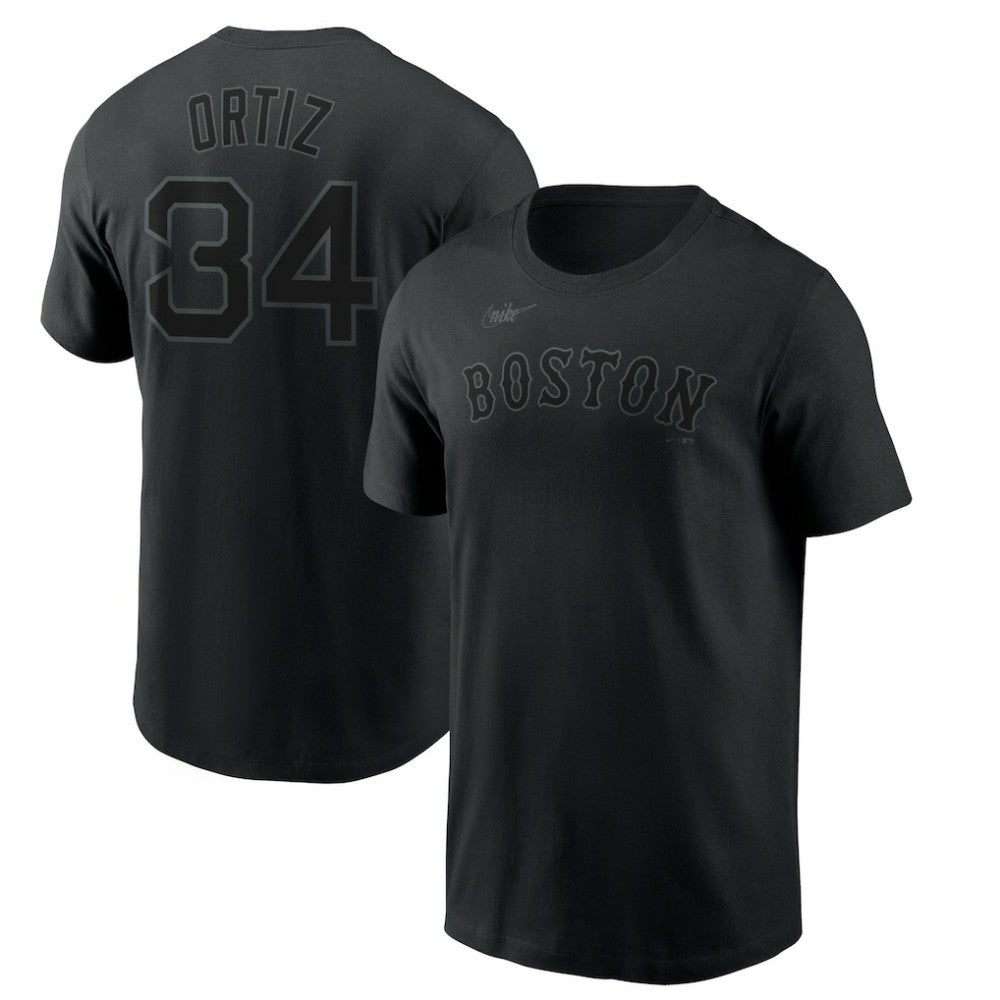 David Ortiz Boston Red Sox Nike Name & Number T-Shirt - MLB T-shirts