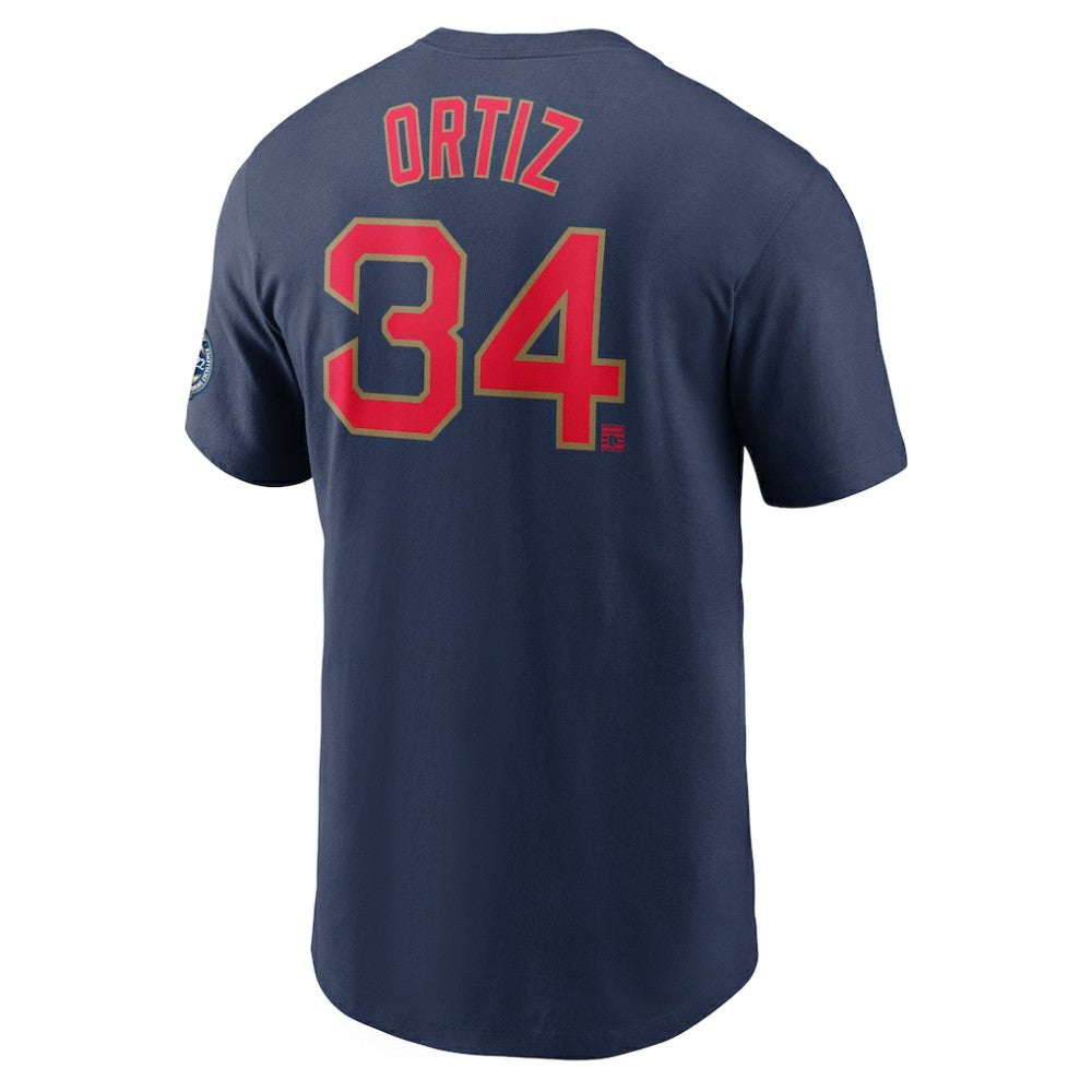 David Ortiz Boston Red Sox Nike Name & Number T-Shirt - MLB T-shirts