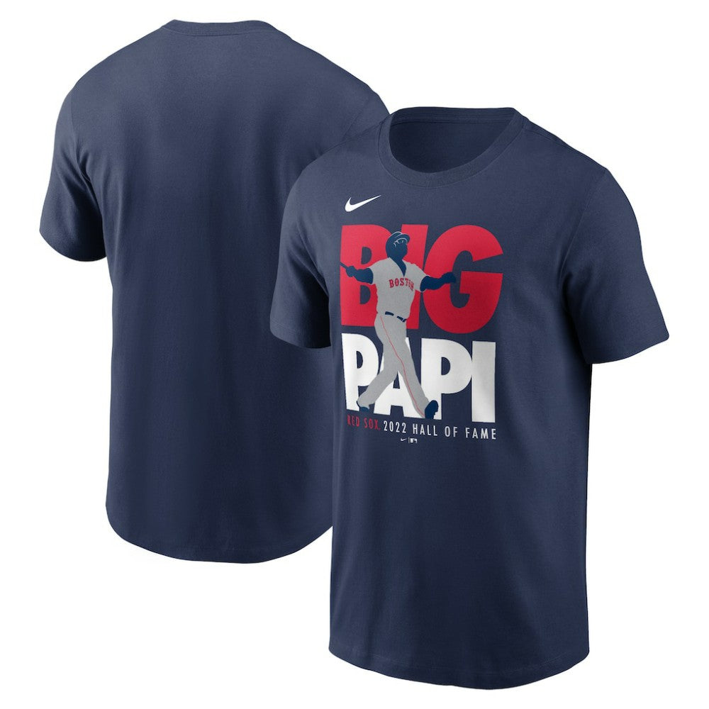 David Ortiz Boston Red Sox Nike 2022 Hall of Fame Essential T-Shirt - MLB T-shirts
