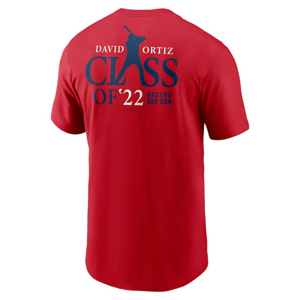 David Ortiz Boston Red Sox Nike 2022 Hall of Fame Essential T-Shirt - MLB T-shirts