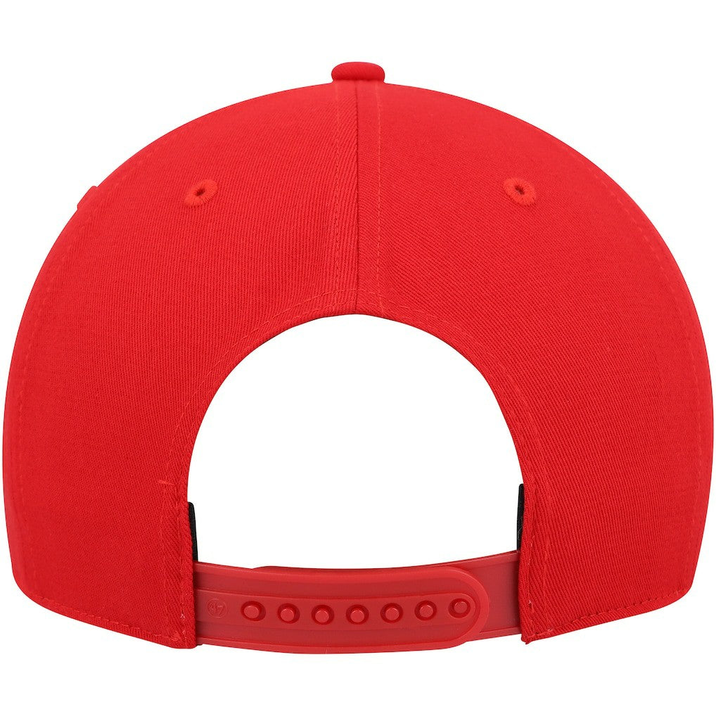 Red Chicago Bulls '47 Hitch Snapback Hat | NBA
