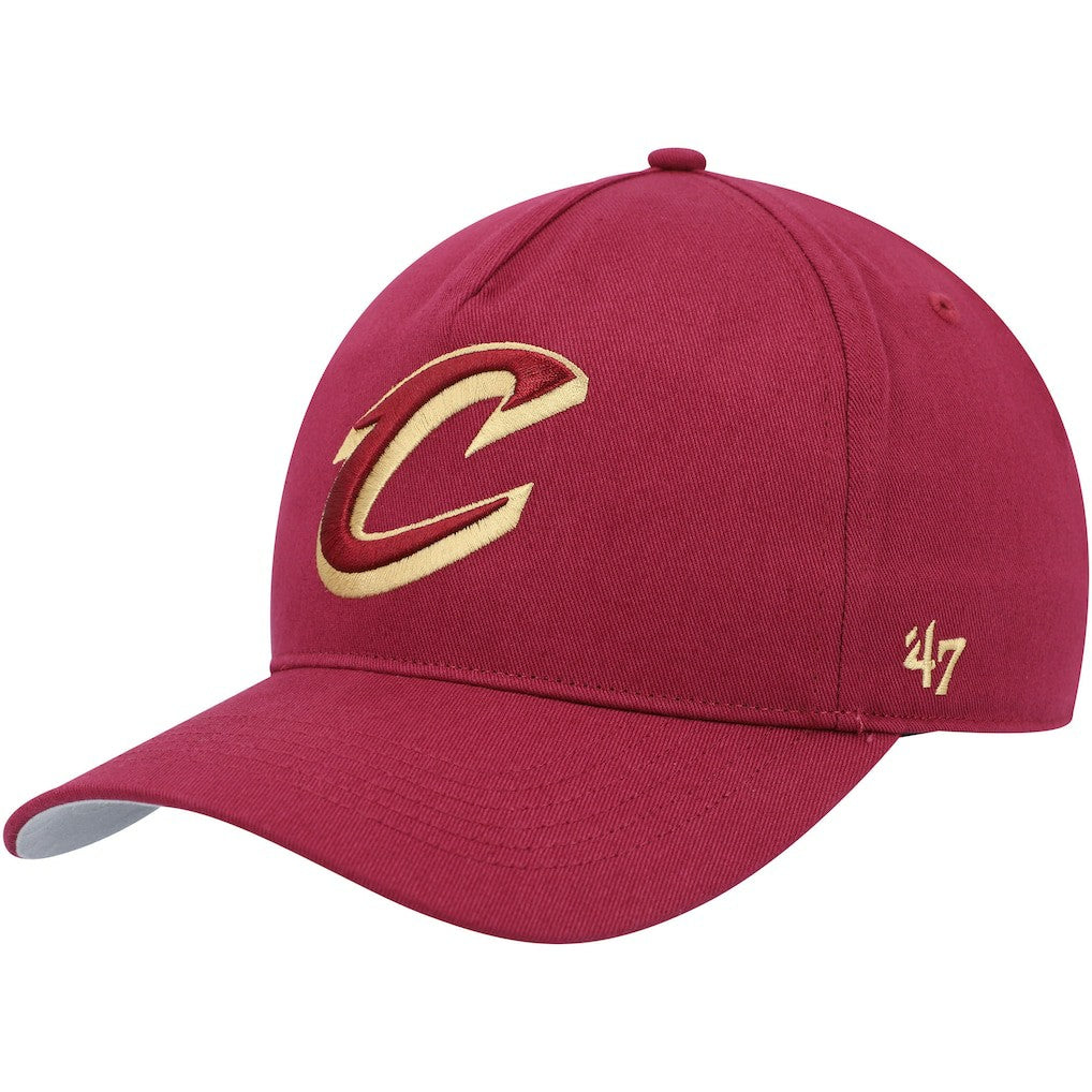 Wine Cleveland Cavaliers '47 Hitch Snapback Hat sale | NBA