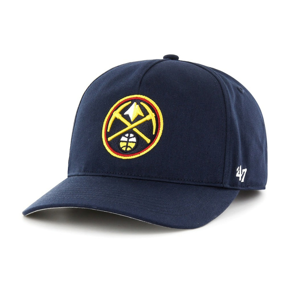 Navy Denver Nuggets '47 Hitch Snapback Hat sale | NBA
