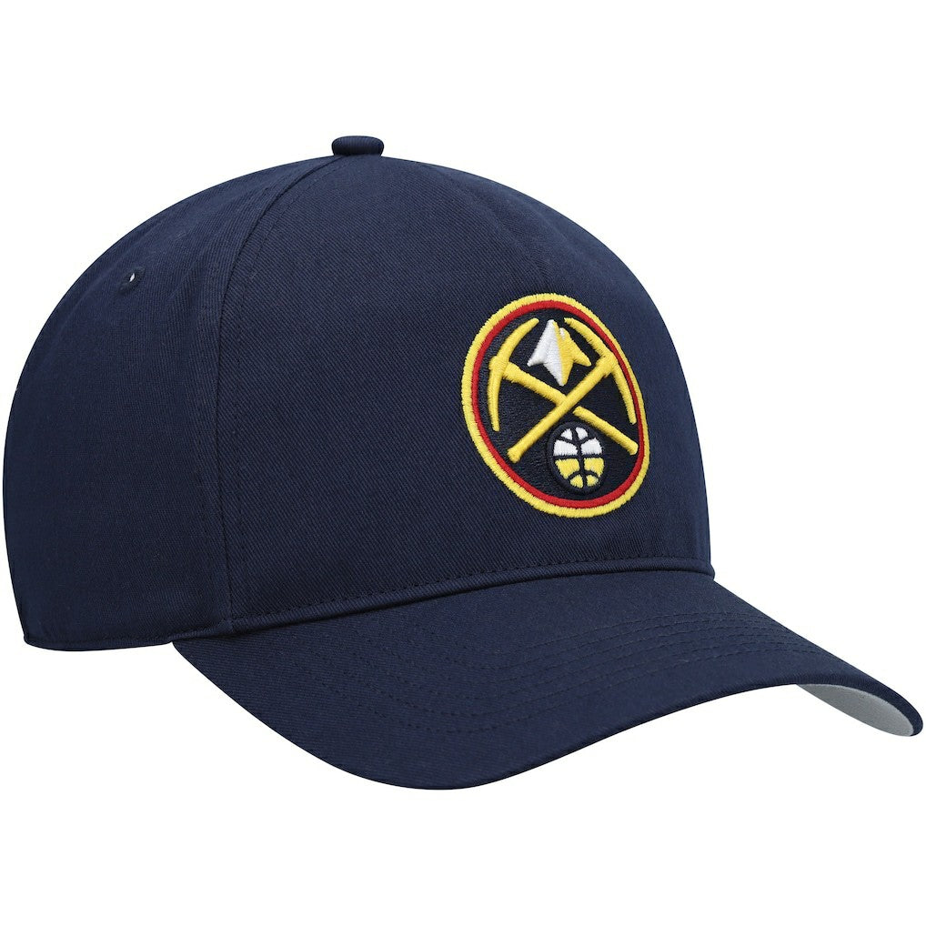 Navy Denver Nuggets '47 Hitch Snapback Hat sale | NBA