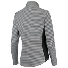 Cleveland Guardians Tommy Bahama Women's Aubrey Stripe Block IslandZone Half-Zip Jacket - MLB Jackets
