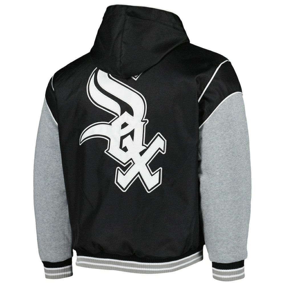 Chicago White Sox JH Design Reversible Fleece Full-Snap Hoodie Jacket - MLB Jackets