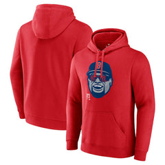 David Ortiz Boston Red Sox Fanatics Big Papi Portrait Fitted Pullover Hoodie - MLB Hoodies