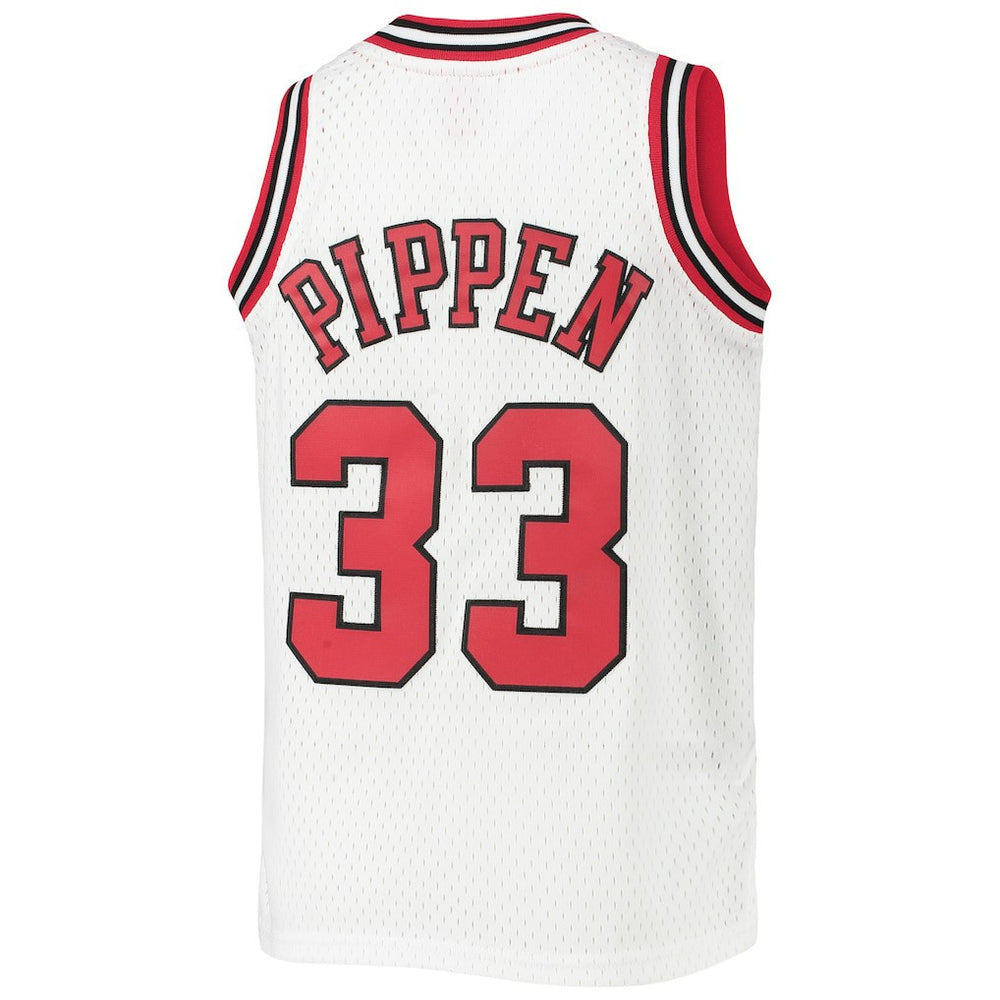 White Scottie Pippen Chicago Bulls Youth 1997/98 Hardwood Classics Swingman Jersey sale | NBA